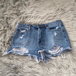 Jean shorts